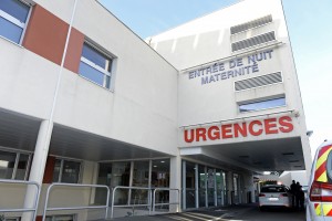 Entrée urgences Clinique de l'Anjou, Angers